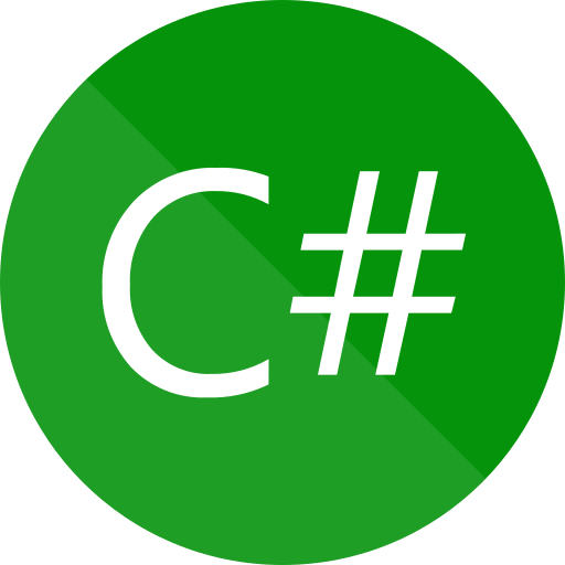 Green C# ornament