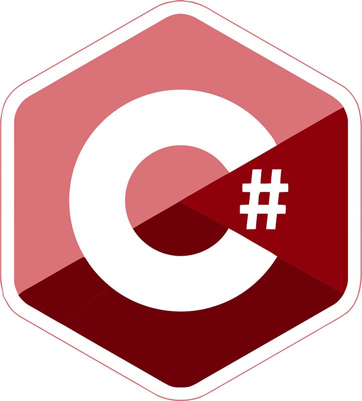 Red C# ornament